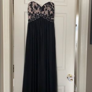 Beautiful strapless dress